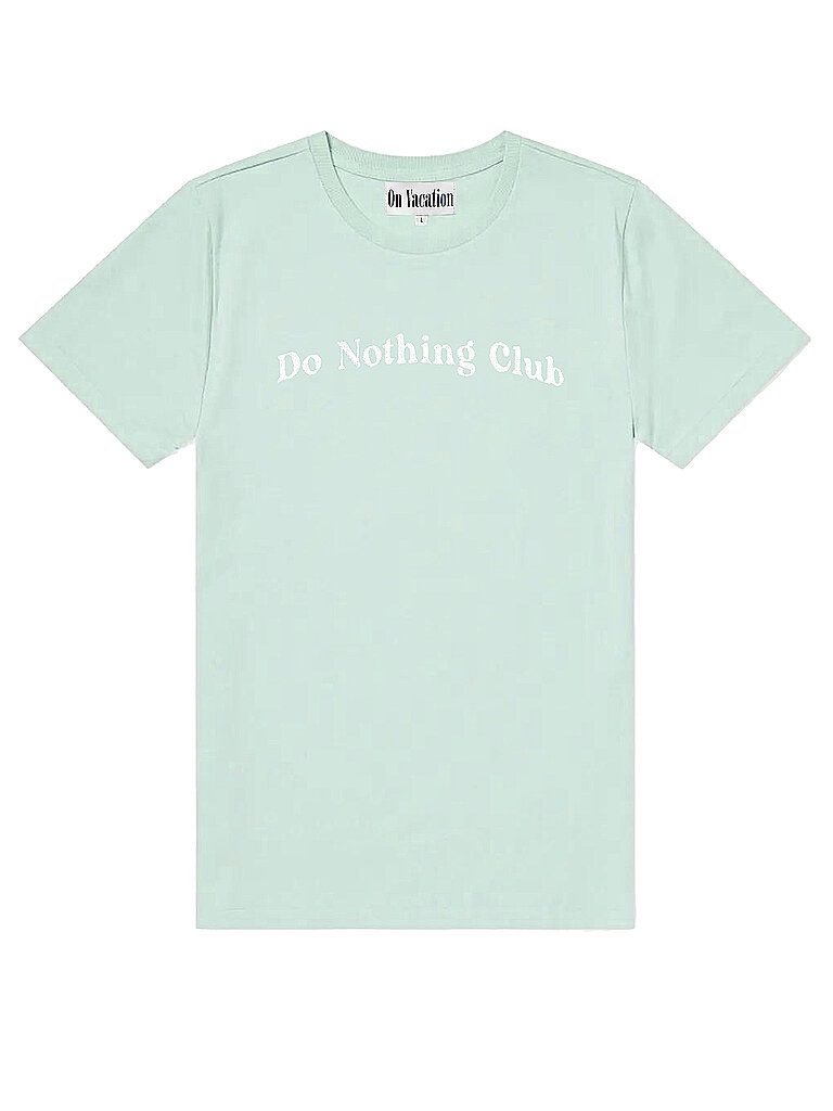ON VACATION T-Shirt Do Nothing Club mint | M